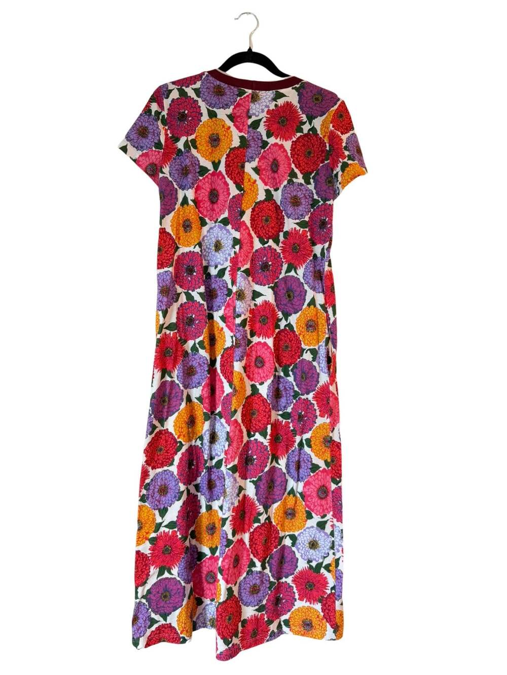 La DoubleJ Sporty Swing Dress in Zinnia Floral Print - Picture 3 of 7